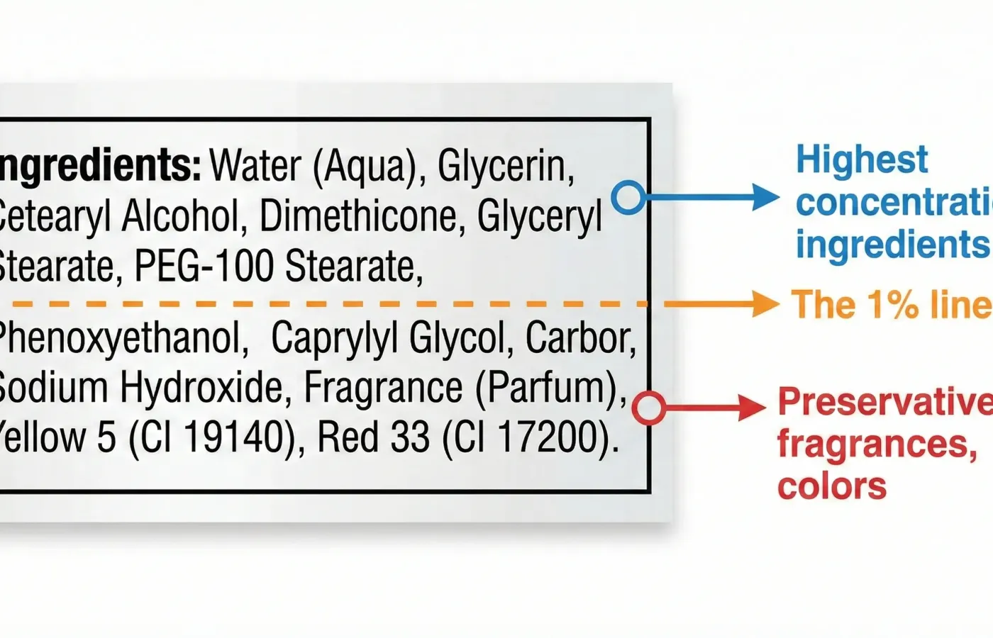 Infographic: How to Read Cosmetic Ingredient Labels