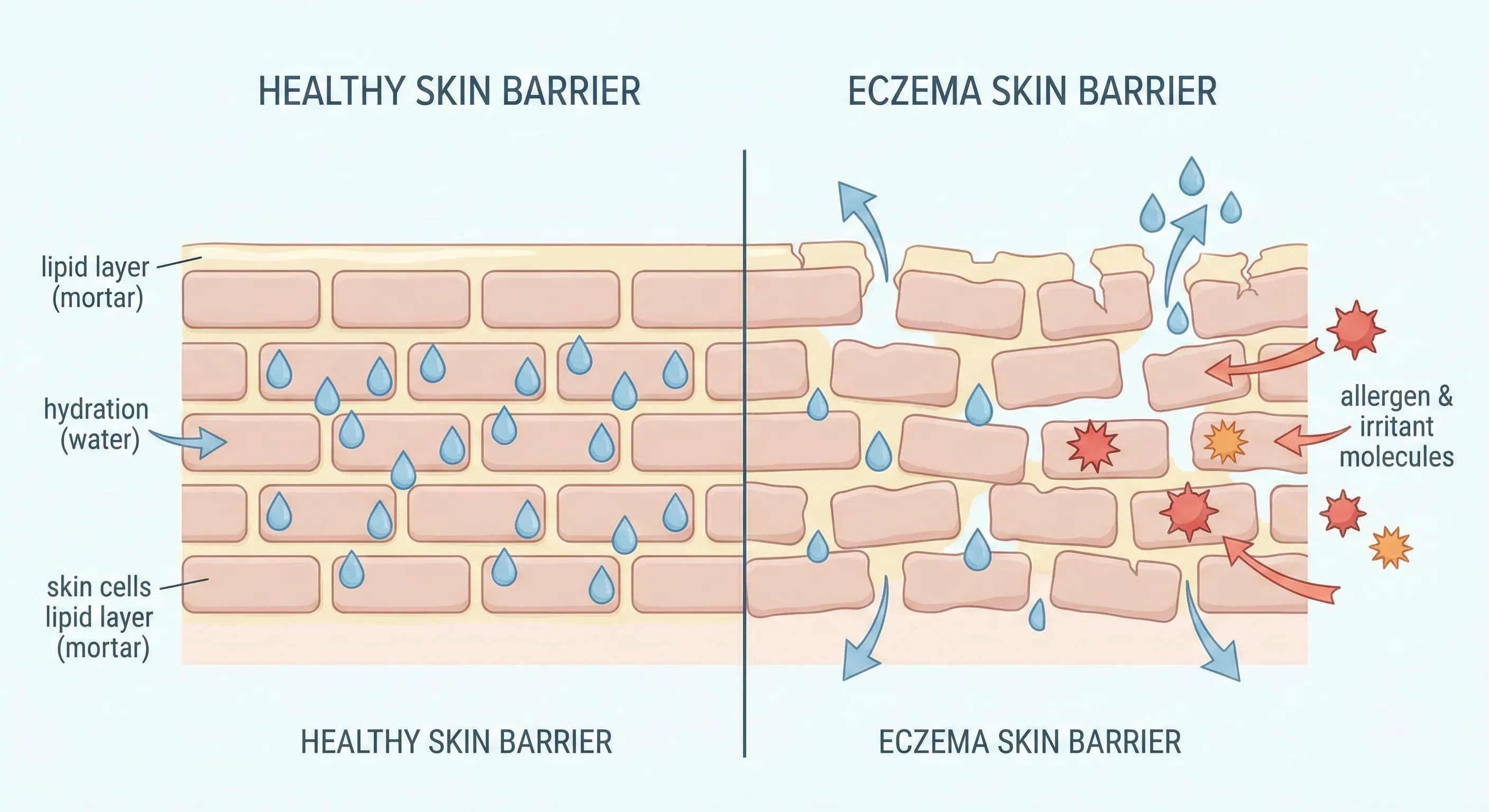 Infographic: Skincare Guide for Eczema-Prone Skin