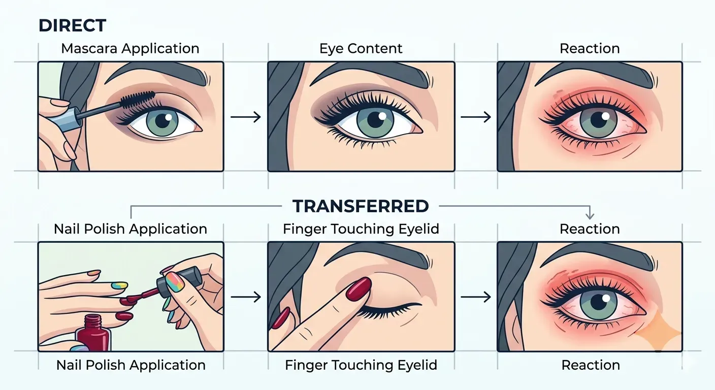 Comparison: Why Are My Eyelids Red? The Makeup & Skincare Culprits