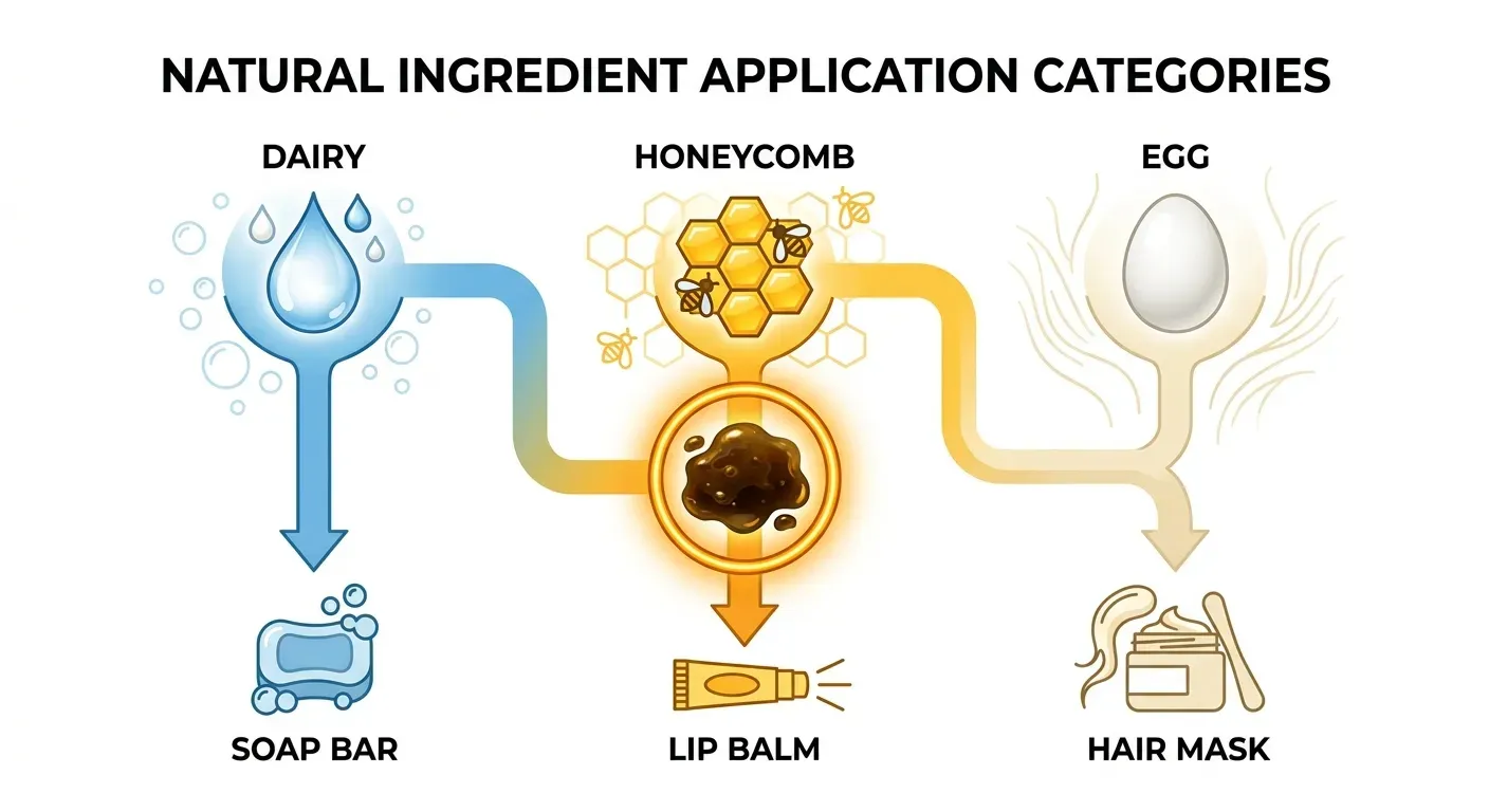 Infographic: Milk, Honey & Egg in Cosmetics: Animal-Derived Food Allergens