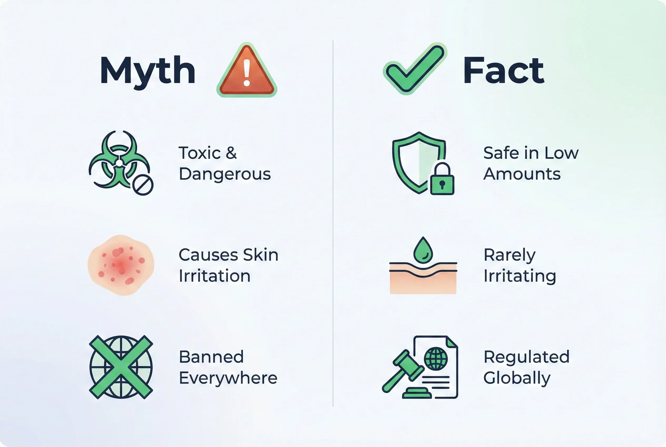 Comparison: Understanding Parabens: Facts vs Fear