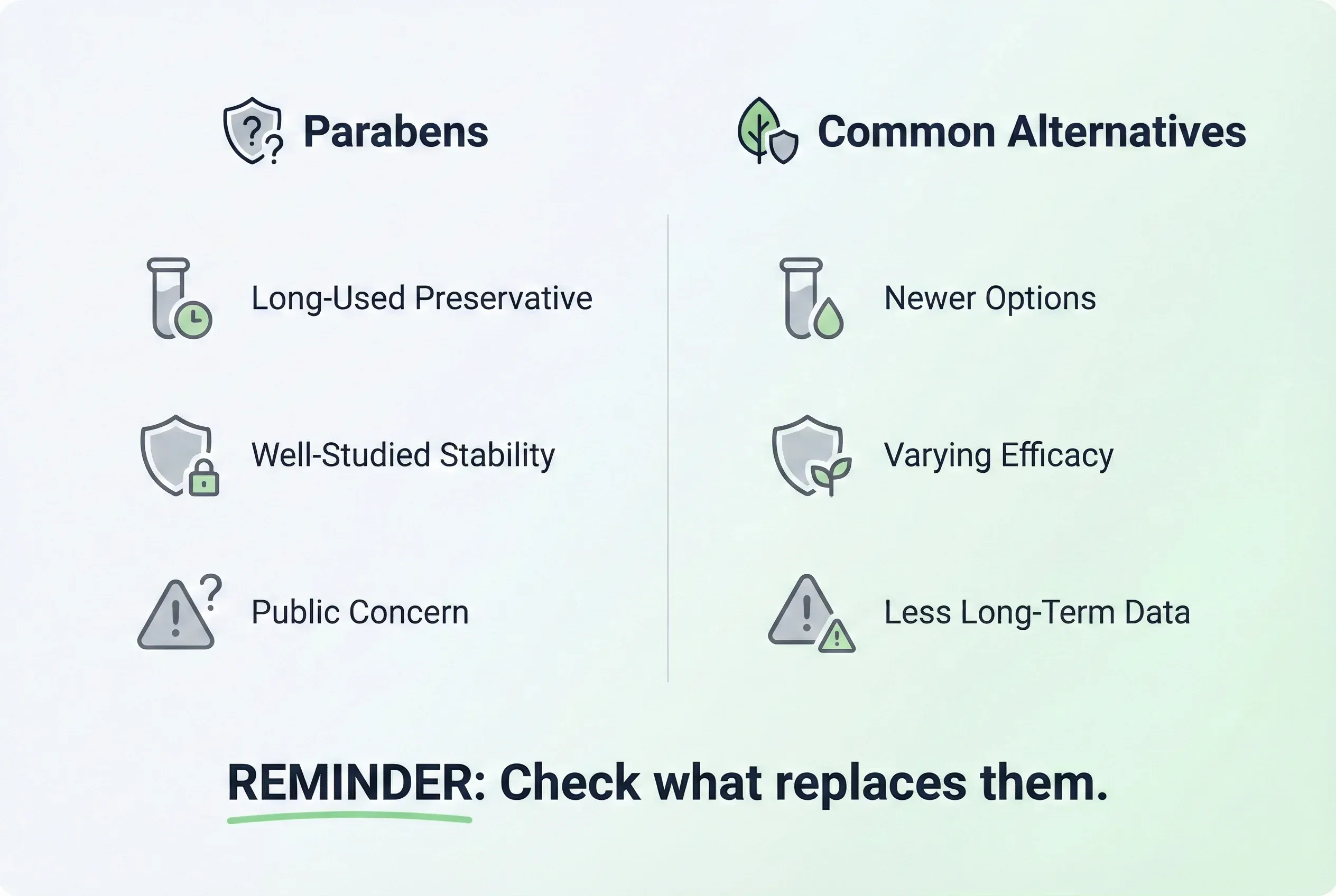 Infographic: Understanding Parabens: Facts vs Fear